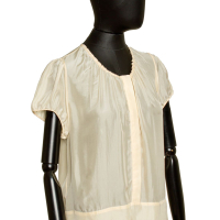 Camisa Stella Mccartney Bege Seda-40
