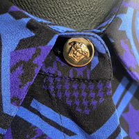 Camisa Versace Manga longa Azul-42