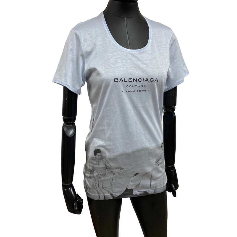Camiseta Balenciaga Azul - 40 Camiseta Balenciaga Azul - 40