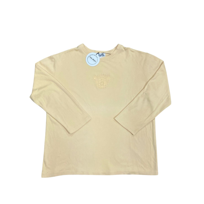 Camiseta Hermès Amarela Manga Longa-P