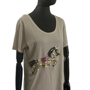  Camiseta Sonia Rykiel Bege - P