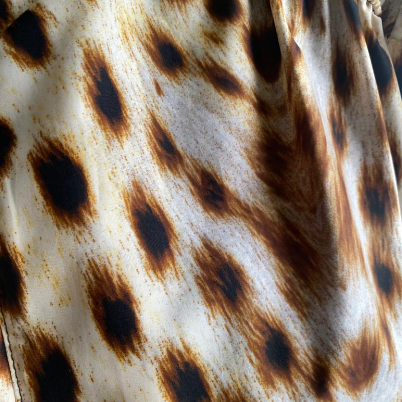 Blusa Roberto Cavalli Onça-36
