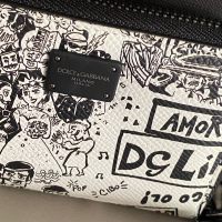 Carteira Dolce & Gabbana Preta C/ Branca