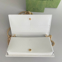 Bolsa Gucci com Detalhe Horsebit e Corrente