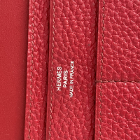 Carteira Hermès Dogon Vermelha