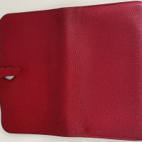 Carteira Hermès Dogon Vermelha
