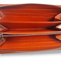 Carteira Louis Vuitton em Epi Laranja