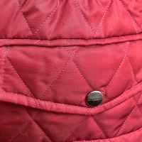 Casaco Burberry Matelassê Nylon Vinho-40