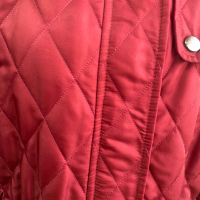 Casaco Burberry Matelassê Nylon Vinho-40