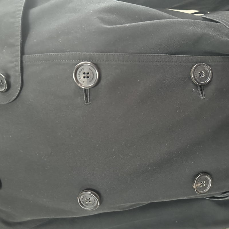 Casaco Burberry Trench Preto Casaco Burberry Trench Preto