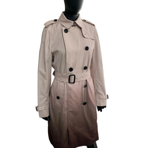 Trench Coat Burberry Rosa Degradê - 42 Trench Coat Burberry Rosa Degradê - 42