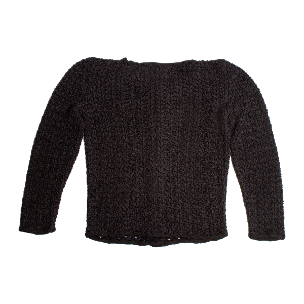 Casaco Lanvin Entrelaçado Preto-M