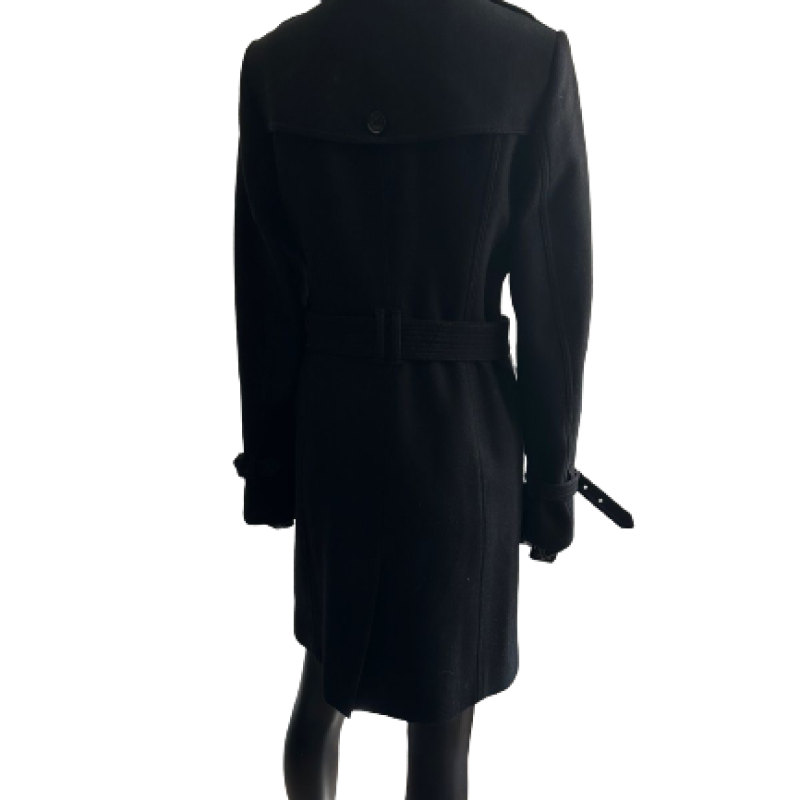 Casaco Trench Burberry Preto-38 Casaco Trench Burberry Preto-38