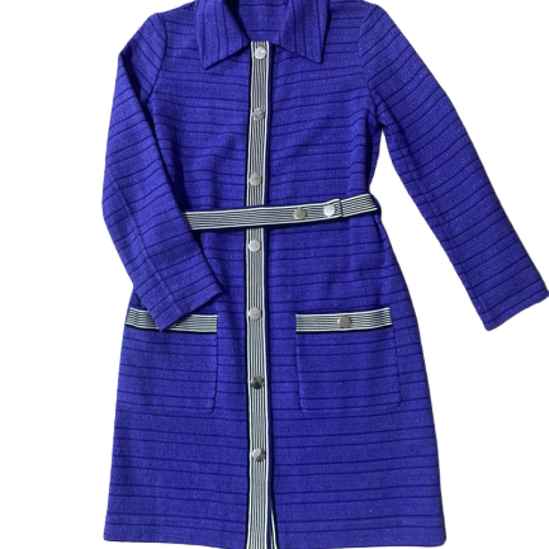 Casaco Trench Missoni Roxo-38