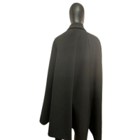 Casaco Versace Pelerine Preto-42