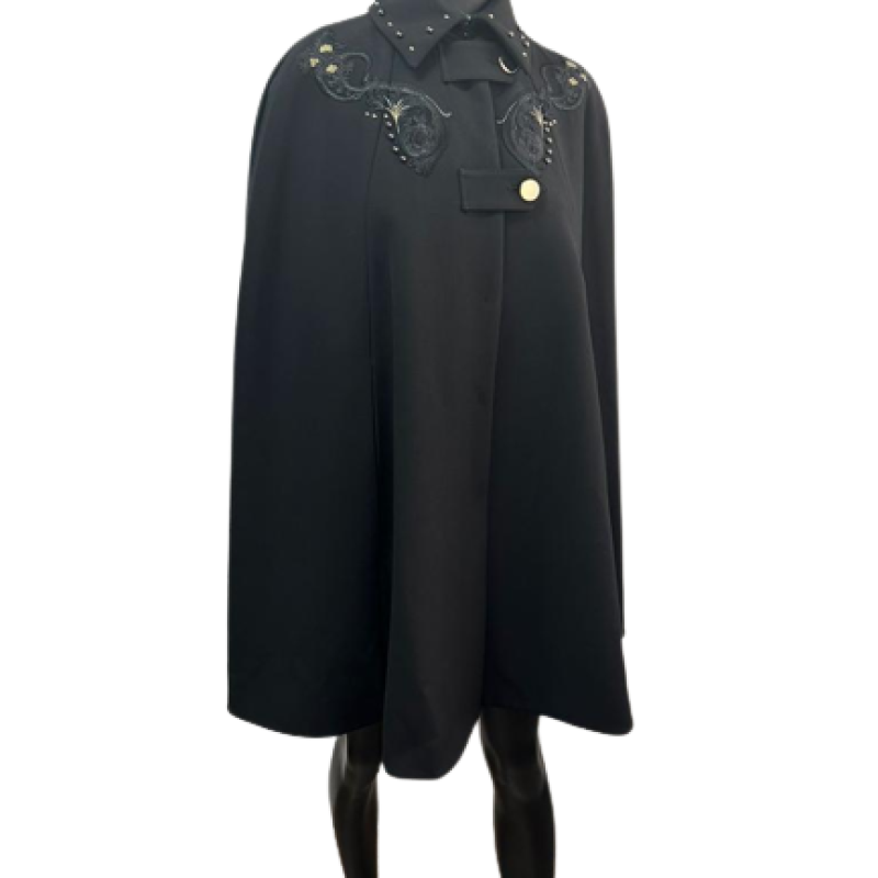 Poncho Versace Preto-42