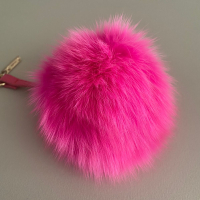 Charm Fendi Pom Pom Rosa