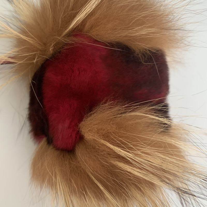 Charm Fendi Pom Pom Bicolor