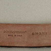 Cinto Dolce & Gabbana DG Onça 