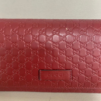Carteira Gucci Microguccissima Vinho