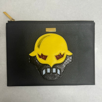 Clutch Stella Mc Cartney Superheros Preta