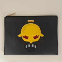Clutch Stella Mc Cartney Superheros Preta