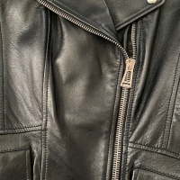 Colete Belstaff Couro Preto-38