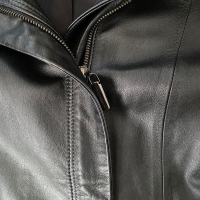 Colete Belstaff Couro Preto-38