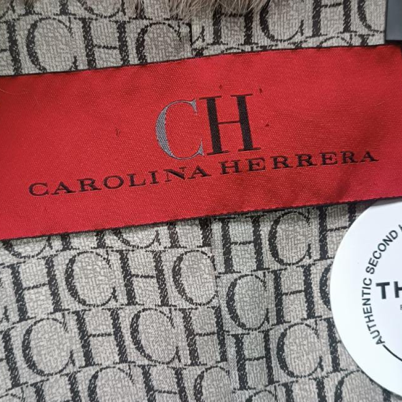 Colete Carolina Herrera Cinza Colete Carolina Herrera Cinza