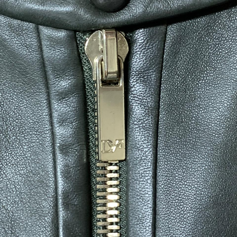 Colete Diane Von Furstenberg Couro Verde-P