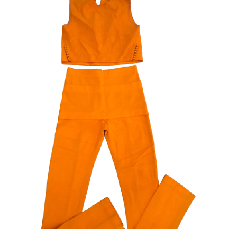 Conjunto De Goeye Laranja neon-38 Conjunto De Goeye Laranja neon-38