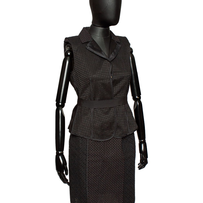 Conjunto Louis Vuitton Preto - 36 Conjunto Louis Vuitton Preto - 36