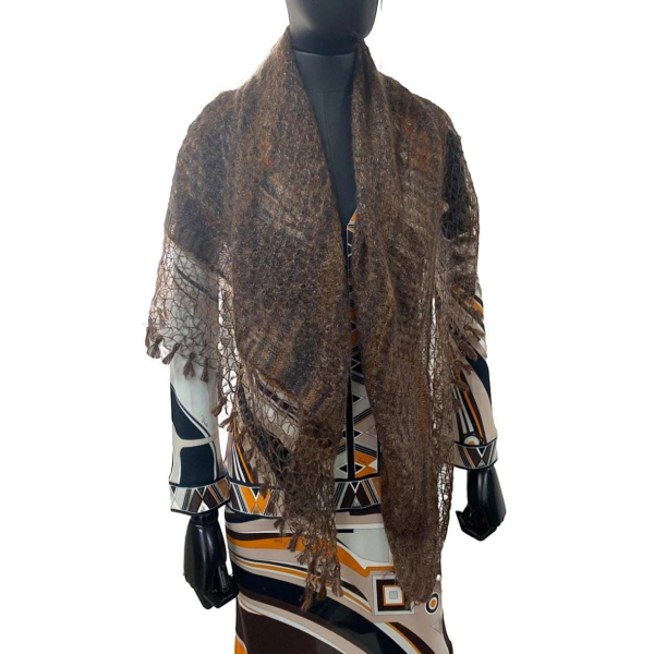 Encharpe Missoni Lurex Marrom 