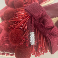 Espadrilhe Marc Jacobs Sienna Pompom Vinho - 38