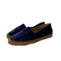 Espadrille Dolce & Gabbana Veludo Azul