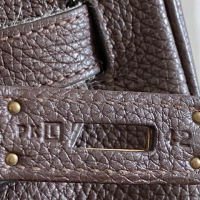 Hermes Birkin 35 togo marrom ferragens douradas - PREÇO SOB CONSULTA