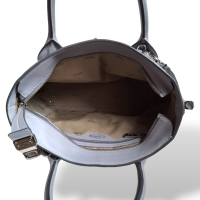 Bolsa Tod's de Couro Hooly Cinza