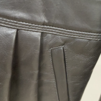 Jaqueta Burberry Couro Marrom - 36