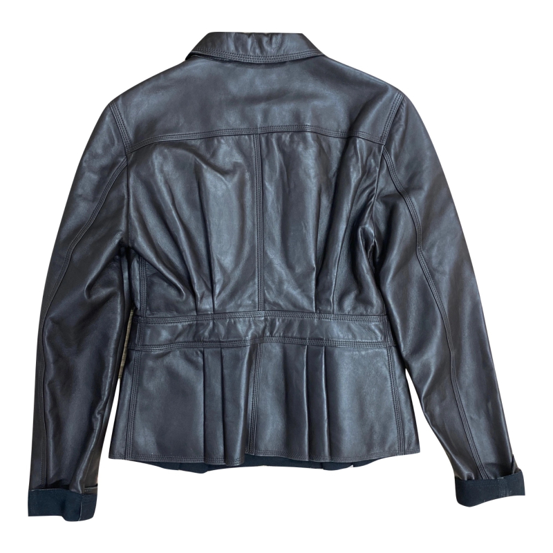 Jaqueta Burberry Couro Marrom - 36