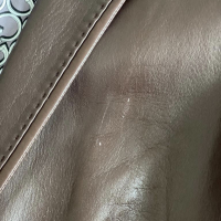 Jaqueta Gucci Couro Marrom - 40