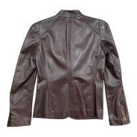 Jaqueta Gucci Couro Marrom - 40
