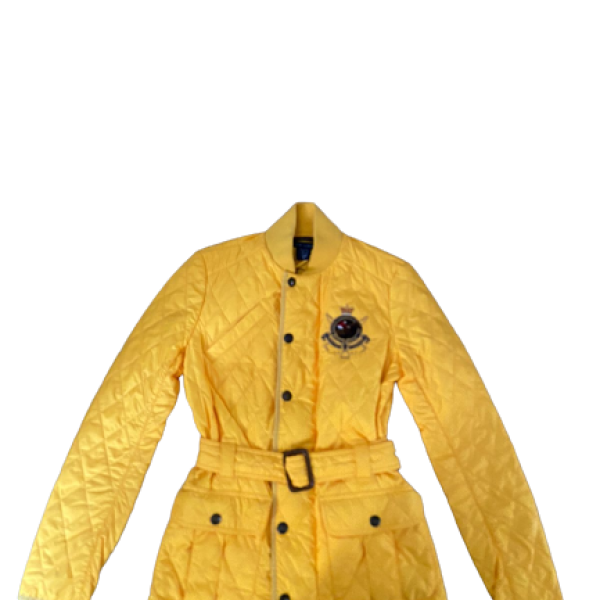 Jaqueta Ralph Lauren Nylon Amarela-P Jaqueta Ralph Lauren Nylon Amarela-P