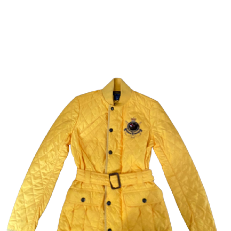 Jaqueta Ralph Lauren Nylon Amarela-P Jaqueta Ralph Lauren Nylon Amarela-P