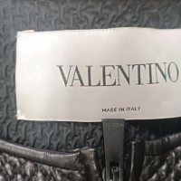 Jaqueta Valentino Couro Preto-40