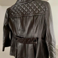 Jaqueta Louis Vuitton Embellished Couro Marrom
