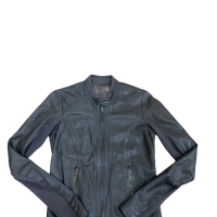 Jaqueta s.w.o.r.d couro chumbo-40