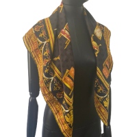 Lenço Gucci Seda Estampado