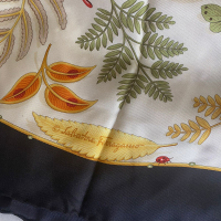 Lenço Salvatore Ferragamo Seda Estampado