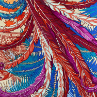 Lenço Hermès Estampado em Seda