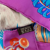 Lenço Hermès Estampado em Seda
